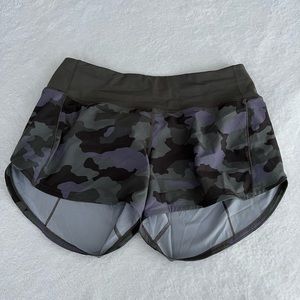 LULULEMON SPEED UP SHORTS SIZE 8 TALL
